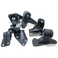 Innovative 96-00 Civic B/D Series Black Aluminum Mounts 75A Bushings (2 Bolt)