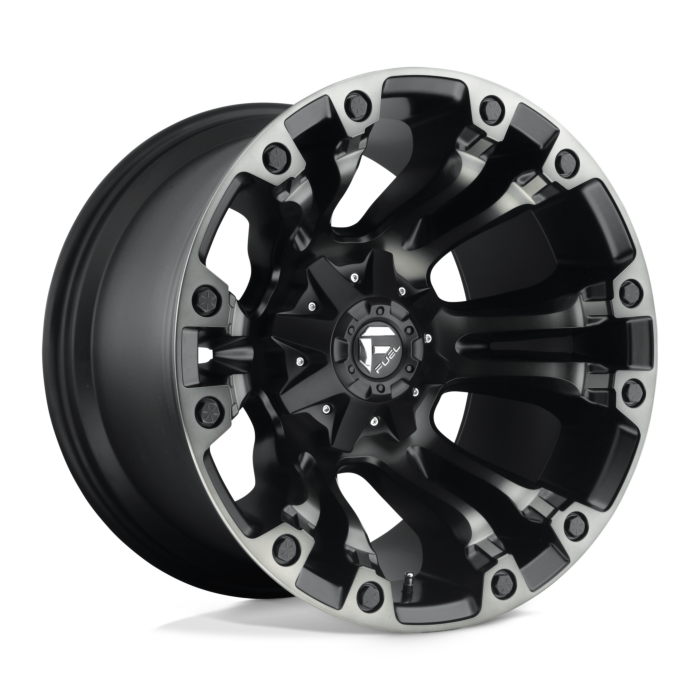 D851 18X9 8X6.5 M-BLK GRY 20MM
