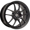 Enkei PF01 18x10.5 5x114.3 38mm Offset Matte Black Wheel