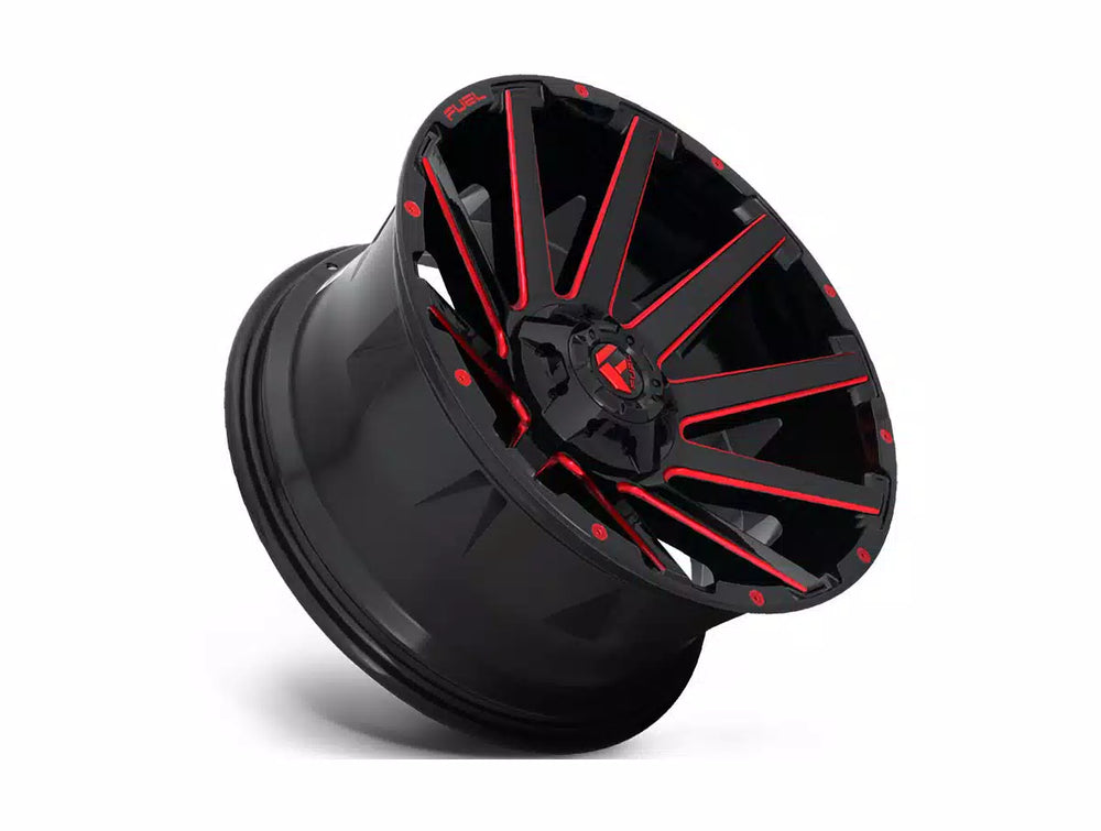 Fuel Wheels black auto part
