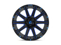 ~(41 lbs. 23X23X12)~ CONTRA 20x9 5x139.70/5x150.00 GLOSS BLACK BLUE TINTED CLEAR (1 mm)