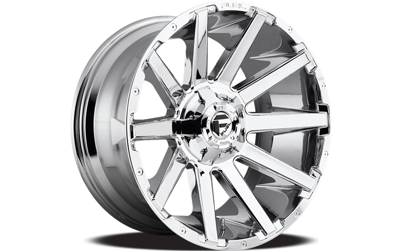 ~(35 lbs. 21X21X12)~ CONTRA 18x9 6x135.00/6x139.70 CHROME PLATED (-12 mm)