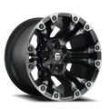 D851 18X9 8X6.5 M-BLK GRY -12MM
