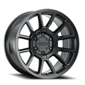 Aluminum Wheels 20x10 Gauge 950B Satin Black Multi Spoke -19 Offset 5 on 139.7 Bolt Pattern 106.5 Bore Raceline
