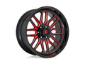 ~(39 lbs. 23X23X12)~ IGNITE 20x9 6x135.00 GLOSS BLACK RED TINTED CLEAR (1 mm)