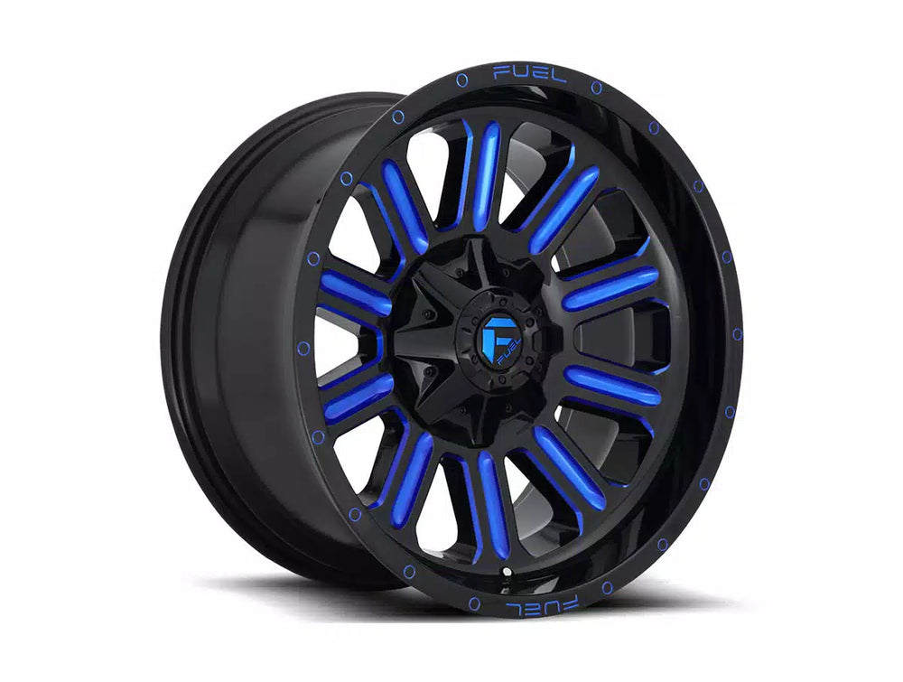 Fuel Wheels black auto part