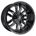 D595 18X9 8X6.5 GL-BLK-MIL 01MM