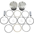 Wiseco 4 Stroke Forged Series Piston Kit, 3.498 IN Bore, 10:1 CR