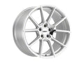 ~(49 lbs. 22X22X11)~ TSW CHRONO 20x9.0 5/114.3 ET20 CB76.1 SILVER W/MIRROR CUT FACE