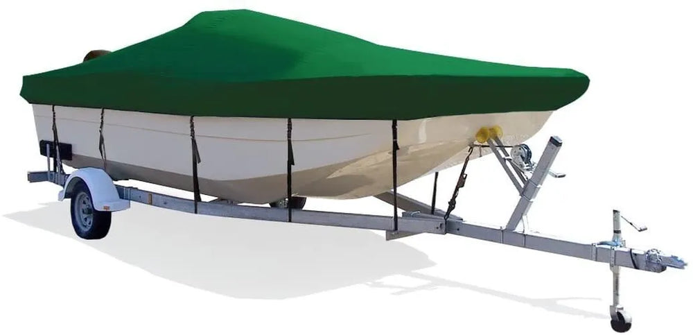 HOT SHOT BOAT COVERCENTER CON BAY STYLE O/B 21FT6IN22FT5IN 96HUNTER GREEN