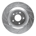 R1 E- Line Series Brake Rotor - D/S - Silver w/ Ceramic Pads Hdw Fits Chevrolet K20