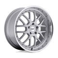 TSW Alloy Wheels silver auto part