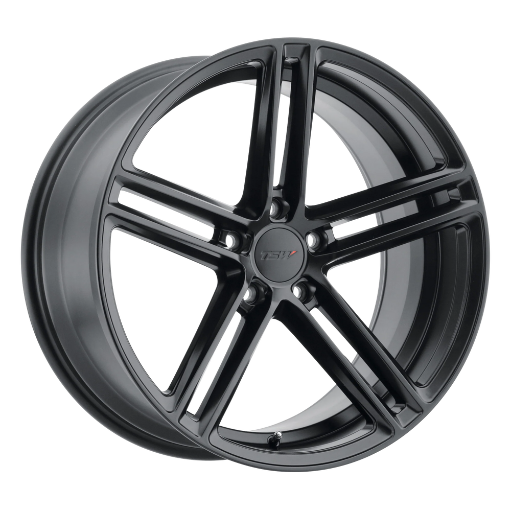TSW Alloy Wheels black auto part