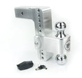 TURNOVER BALL 8" DROP HITCH W/ 2.5