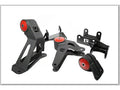 Innovative 94-01 Integra K-Series Black Steel Mounts 75A Bushings (Not K24 Trans)