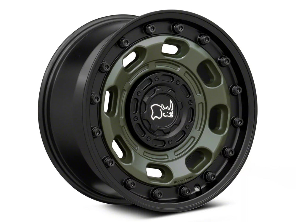 BR007 18X9 6X135/5.5 OD-GRN-BLK-LP 0MM
