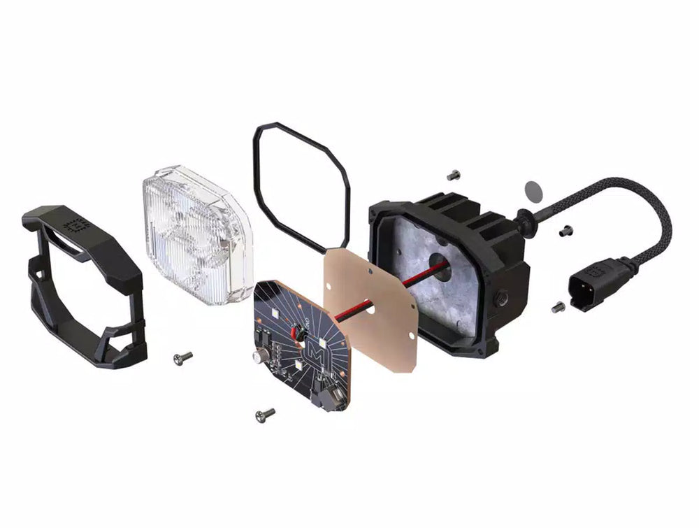 MORIMOTO 4BANGER TRIPLE FOG KIT: 20