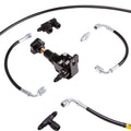 Chase Bays 99-06 BMW 3-Series E46 (w/OE MC) In Bay Brake Line Relocation