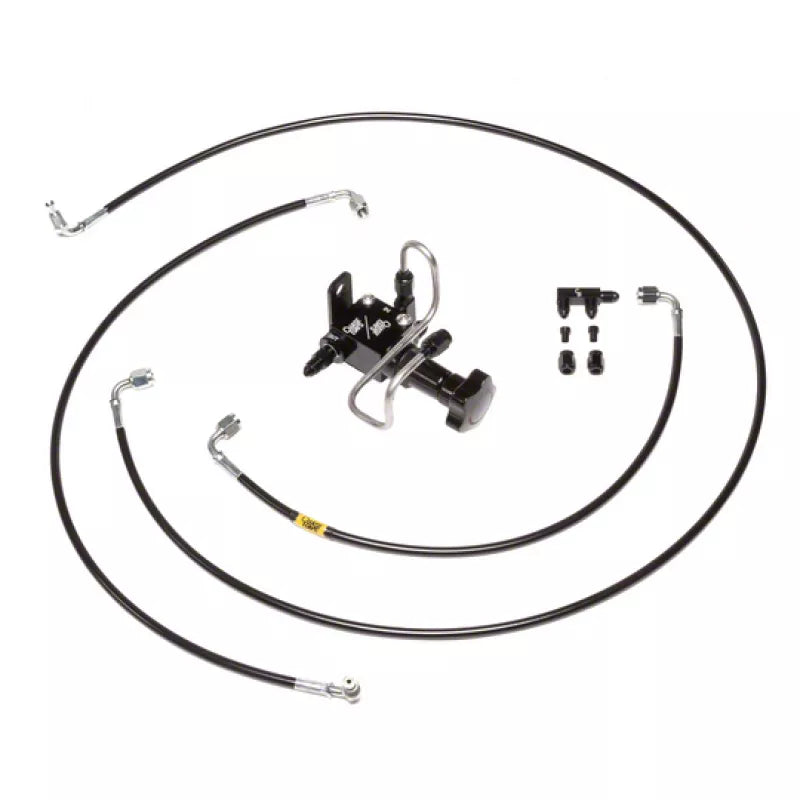 Chase Bays 96-00 Honda Civic Single Piston Brake Booster Delete Brake Line Relocation