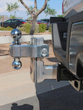 10 PIN & CLIP ALUMINUM DROP HITCH FOR 21/2 RECEIVERSINCLUDES DUAL BALLS