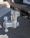 10 PIN & CLIP ALUMINUM DROP HITCH FOR 21/2 RECEIVERSINCLUDES DUAL BALLS