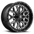 D588 20X9 6X135/5.5 GL-BLK-MIL 01MM