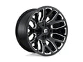 ~(43 lbs. 23X23X12)~ WARRIOR 20x9 5x139.70/5x150.00 GLOSS BLACK MILLED (20 mm)