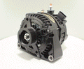 LS225 Max Amp Alternator 6 Groove OEM Wire Black