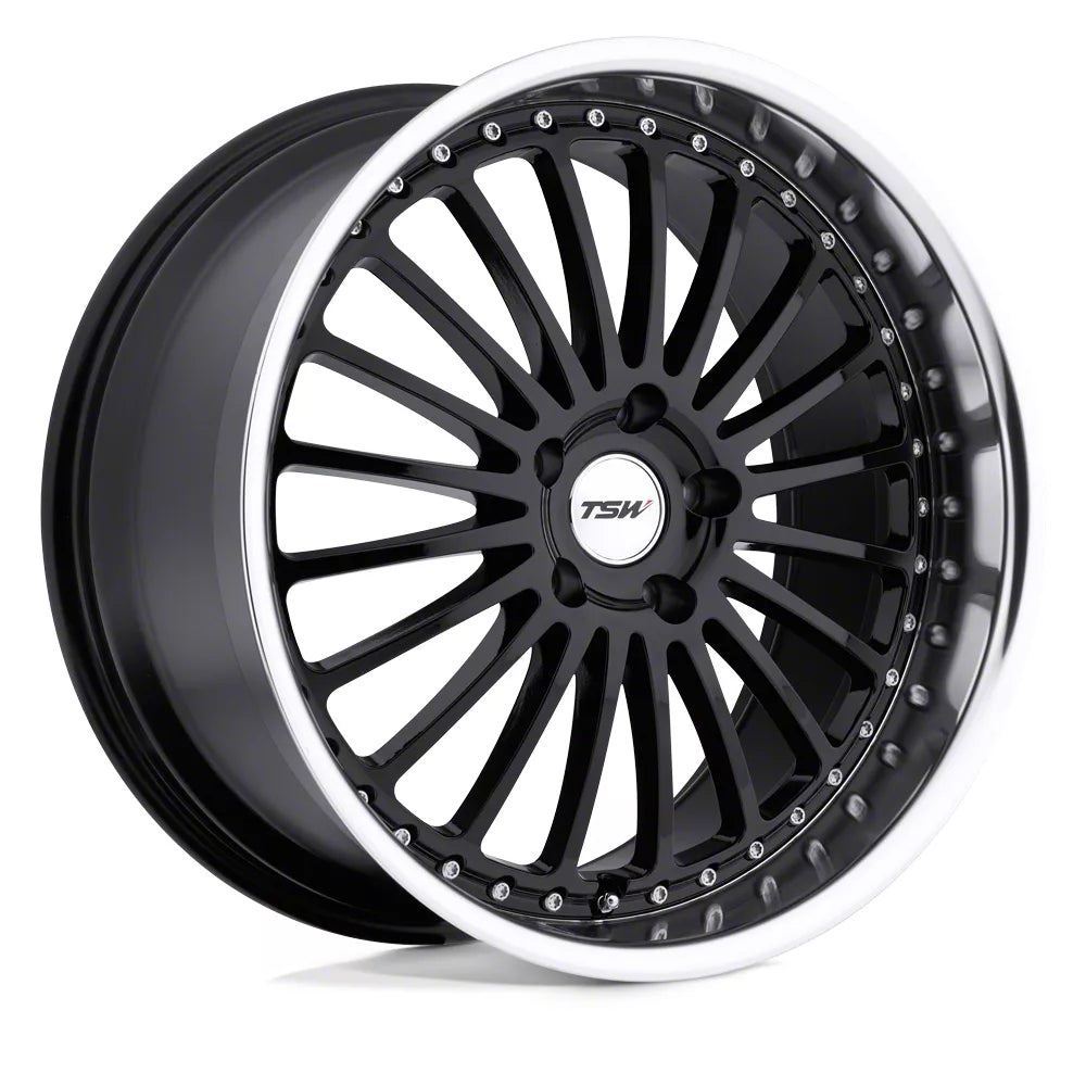 TSW TWSIL 20X10 5X4.5 G-BLK MRR LIP 25MM - 2010SIL255114B76