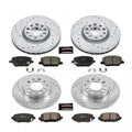 Power Stop 16-18 Fiat 500X Front & Rear Z23 Evolution Sport Brake Kit