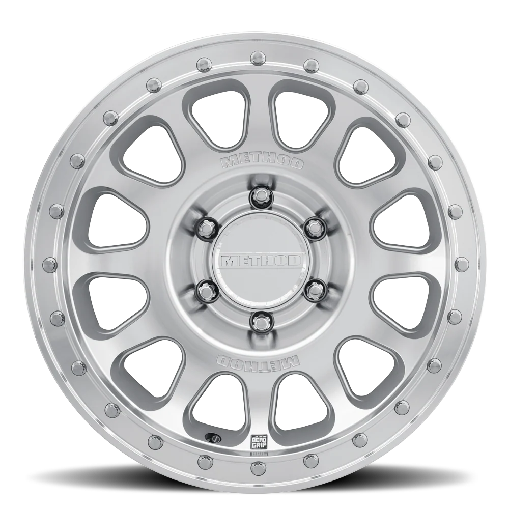 Method MR709 HD Bead Grip 18x 9in / ET12 / 5x5 BP / 71.5mm Bore - Machined Wheel