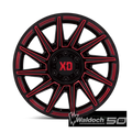 XD867 20X10 8X180 G-BLK RTCC -18MM