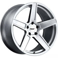 TSW Alloy Wheels silver auto part