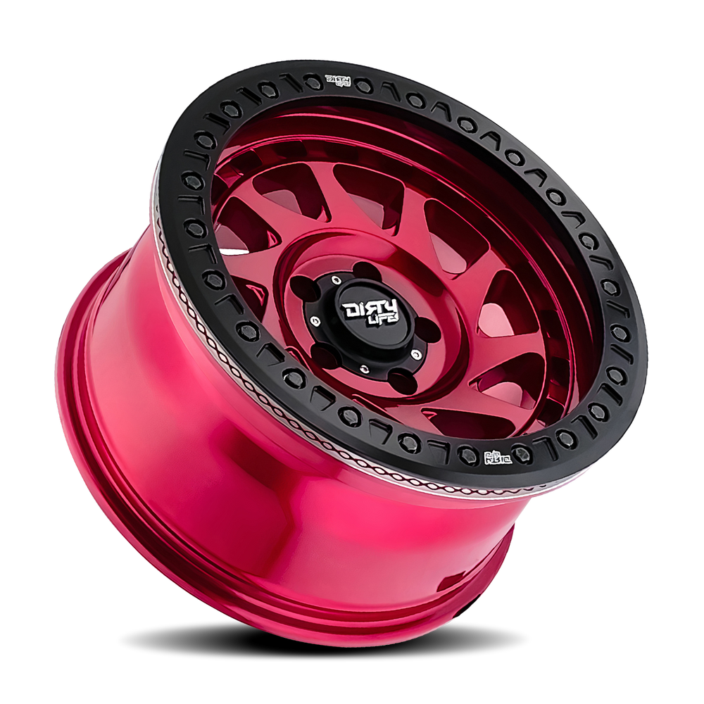 DIRTY LIFE ENIGMA RACE 9313 CRIMSON CANDY RED 17X9 5-127 -38MM 78.1MM