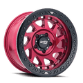 DIRTY LIFE ENIGMA RACE 9313 CRIMSON CANDY RED 17X9 5-127 -38MM 78.1MM