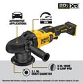 20V MAX XR 5IN. CORDLESS VARIABLESPEED RANDOM ORBIT POLISHER (TOOL ONLY)