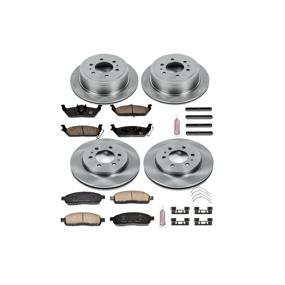 Power Stop 2009 Ford F-150 Front & Rear Autospecialty Brake Kit