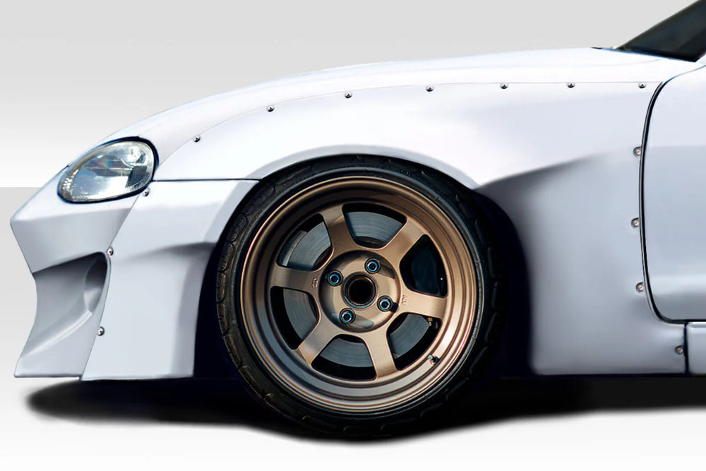 1999-2005 Mazda Miata Duraflex RBS Wide Body Front Fender Flares - 2 Piece ( 70 MM)