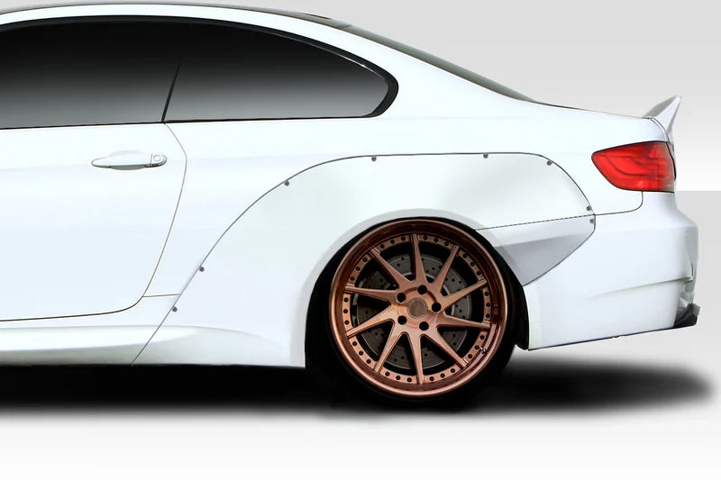 2007-2013 BMW 3 Series E92 2dr E93 Convertible Duraflex Circuit Wide Body Rear Fender Flares ( 90mm) - 4 Piece ( fits all models except M3 )