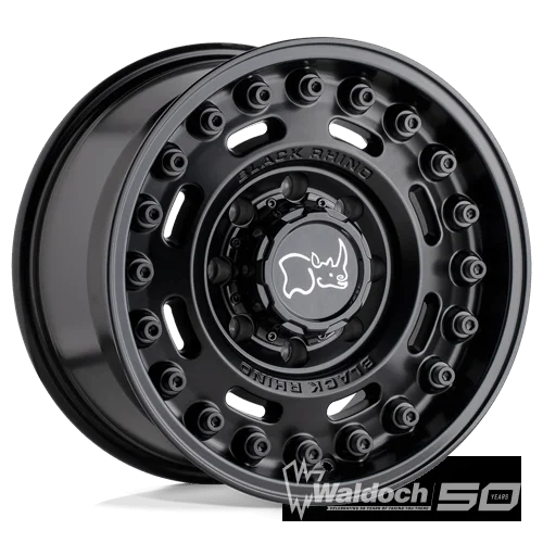 BR AXLE 20X9.5 8X170 +6 125 M-BLK