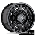 BR AXLE 20X9.5 8X170 +6 125 M-BLK