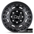 BR AXLE 20X9.5 8X170 +6 125 M-BLK