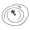 Chase Bays 90-93 Acura Integra Single Piston Brake Booster Delete Brake Line Relocation