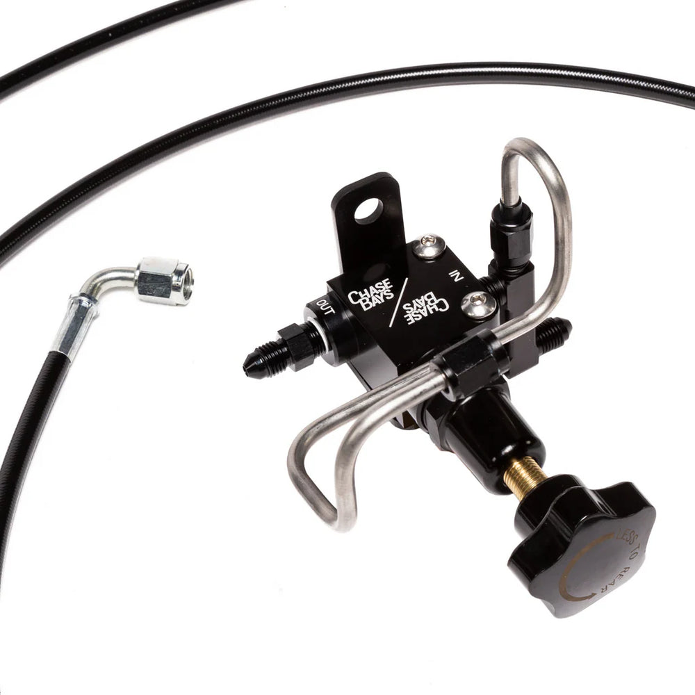 Chase Bays 90-93 Acura Integra Single Piston Brake Booster Delete Brake Line Relocation