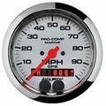 Autometer Marine Chrome 3-3/8in 100MPH GPS Speedometer Gauge