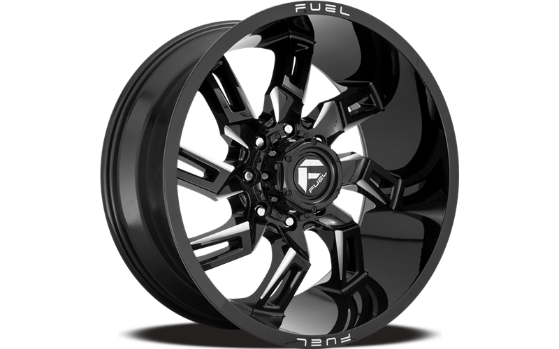 D747 20X9 5X5.0 GL-BLK-MIL 01MM