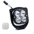 Husqvarna XL Pro (D/C) Headlight Kit w/ Dimmer - 2024 FE 350S; FE 501S; FE350W; FE 501W; FE 450;TE 150; TE 250; TE 300 (Driving Combo; Clear)