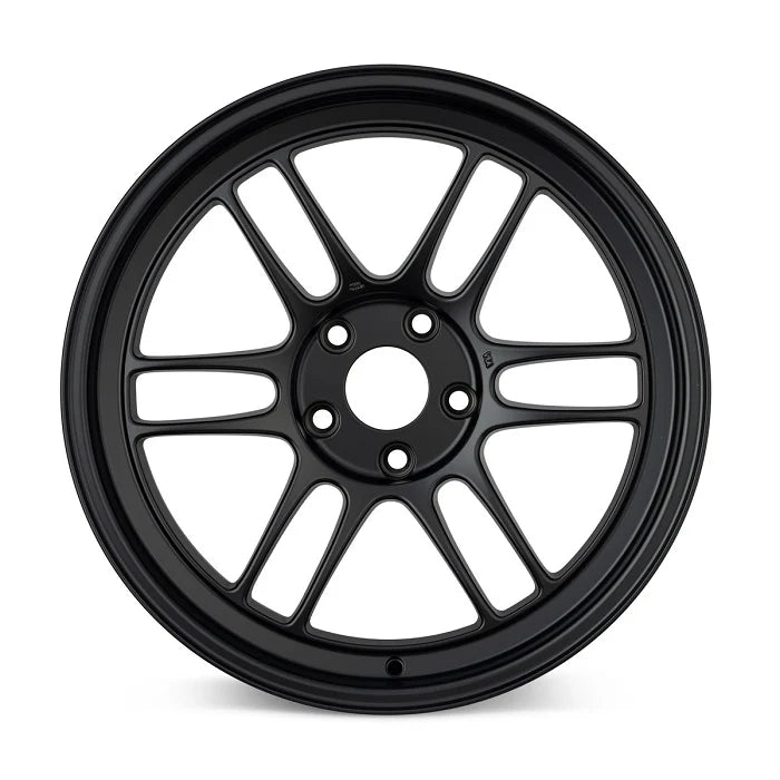 Enkei RPF1 18x9 5x108 35mm Offset 66.5mm Bore Matte Black Wheel