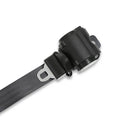 6772 CHEVY/GMC C10/C15 BROTHERS TRUCKS SEAT BELT KIT 3 PT BLACK