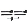 6772 CHEVY/GMC C10/C15 BROTHERS TRUCKS SEAT BELT KIT 3 PT BLACK
